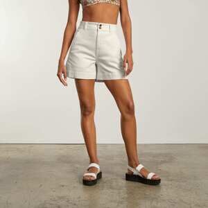 NWT Everlane The Way-High® Twill Short White Base - Size 2